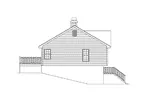Traditional House Plan Left Elevation - Langham Rustic Mountain Home 010D-0007 - Shop House Plans and More