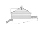 Traditional House Plan Right Elevation - Langham Rustic Mountain Home 010D-0007 - Shop House Plans and More