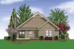 Ranch House Plan Rear Photo 01 - Abbott Place Ranch Cottage Home 011D-0001 - Search House Plans and More