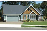 Traditional House Plan Front Photo 05 - Springfall Craftsman Ranch Home 011D-0013 - Shop House Plans and More