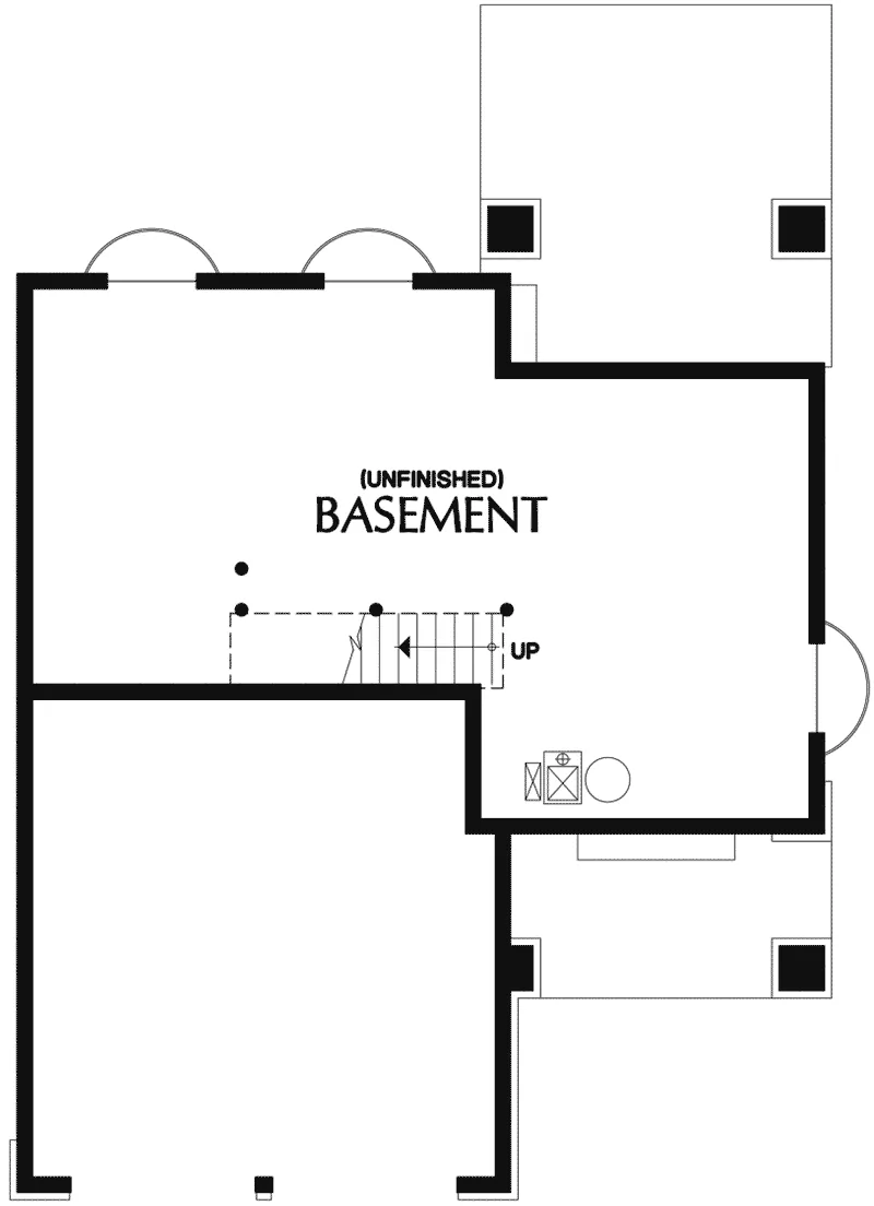 Traditional House Plan Basement Floor - Laurelmont Traditional Home 011D-0018 - Shop House Plans and More