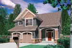 Traditional House Plan Front Photo 01 - Laurelmont Traditional Home 011D-0018 - Shop House Plans and More