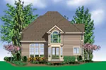 Neoclassical House Plan Color Image of House - Sunset Place Traditional Home 011D-0024 - Shop House Plans and More