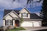 Traditional House Plan Front Photo 03 - Silversprings Traditional Home 011D-0026 - Shop House Plans and More