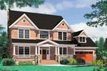 Craftsman House Plan Front Image - Chadmore Country Farmhouse 011D-0028 - Search House Plans and More