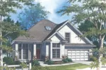 Craftsman House Plan Front Image - Dellview Neoclassical Home 011D-0030 - Search House Plans and More