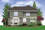 Beach & Coastal House Plan Color Image of House - Ellenwood Hill Modern Home 011D-0037 - Search House Plans and More