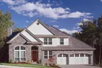 Craftsman House Plan Front Photo 01 - Fenmor Traditional Home 011D-0039 - Search House Plans and More