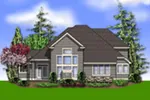 European House Plan Color Image of House - Flagstone Bend Craftsman Home 011D-0040 - Search House Plans and More