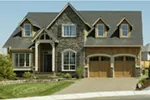 Craftsman House Plan Door Detail Photo 02 - Harrisburg Lake Craftsman Home 011D-0043 - Search House Plans and More