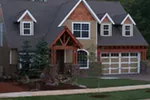 European House Plan Front of Home Photo 12 - Harrisburg Lake Craftsman Home 011D-0043 - Search House Plans and More