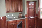 European House Plan Kitchen Photo 04 - Harrisburg Lake Craftsman Home 011D-0043 - Search House Plans and More