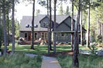 European House Plan Rear Photo 03 - Harrisburg Lake Craftsman Home 011D-0043 - Search House Plans and More