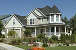 Traditional House Plan Front Photo 01 - Farrington Victorian Home 011D-0045 - Search House Plans and More