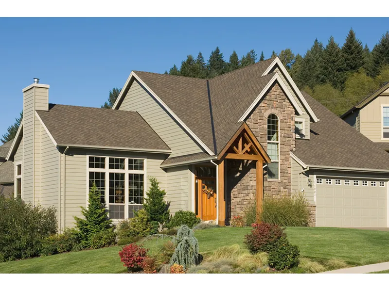 Country House Plan Entry Photo 01 - Fawn Canyon Tudor Style Home 011D-0046 - Search House Plans and More