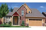European House Plan Front Photo 03 - Fawn Canyon Tudor Style Home 011D-0046 - Search House Plans and More
