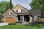 Rustic House Plan Front Image - Morgan Grove Craftsman Home 011D-0047 - Shop House Plans and More