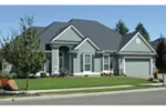 Traditional House Plan Front of Home - Sheridan Mill Traditional Home 011D-0070 - Shop House Plans and More