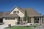 Craftsman House Plan Front Photo 01 - Woodstone Bungalow Home 011D-0076 - Shop House Plans and More