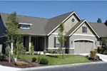 Craftsman House Plan Front Photo 02 - Woodstone Bungalow Home 011D-0076 - Shop House Plans and More