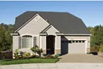 Craftsman House Plan Front Photo 03 - Vallejo Smaller Lot Home 011D-0085 - Shop House Plans and More