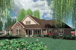 Country House Plan Front Image - Washington Craftsman Home 011D-0091 - Shop House Plans and More