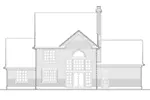 Country House Plan Rear Elevation - Cherrie Country Home 011D-0109 - Search House Plans and More