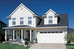 Farmhouse Plan Front of Home - Flora Grove Country Farmhouse 011D-0112 - Search House Plans and More