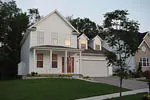 Colonial House Plan Front Photo 02 - Flora Grove Country Farmhouse 011D-0112 - Search House Plans and More