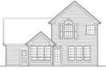 Farmhouse Plan Rear Elevation - Flora Grove Country Farmhouse 011D-0112 - Search House Plans and More