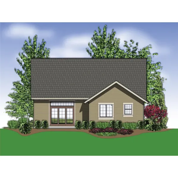 Arts & Crafts House Plan Color Image of House - 011D-0124 - Shop House Plans and More