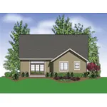 Country House Plan Rear Photo 01 - 011D-0124 - Shop House Plans and More