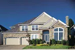 European House Plan Front of Home - Ingram Traditional Home 011D-0144 - Search House Plans and More