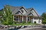 Rustic House Plan Front of Home - Johnsford Neoclassical Home 011D-0168 - Search House Plans and More