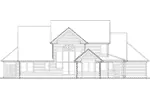 Farmhouse Plan Rear Elevation - Madera Luxury Home 011D-0190 - Shop House Plans and More