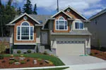 Traditional House Plan Front of Home - Rustic Hill Craftsman Home 011D-0198 - Shop House Plans and More