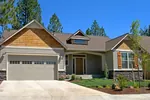 Traditional House Plan Front of House 011D-0223