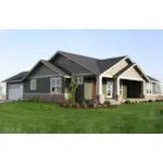 Ranch House Plan Front of House 011D-0225