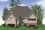 Country House Plan Rear Photo 03 - Sherman Hollow European Home 011D-0229 - Shop House Plans and More