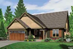 Craftsman House Plan Front Image - Sayer Cove Country Home 011D-0233 - Shop House Plans and More