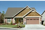 Arts & Crafts House Plan Front Photo 02 - Sayer Cove Country Home 011D-0233 - Shop House Plans and More