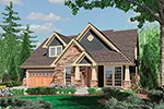 European House Plan Front Image - Timber Way Craftsman Home 011D-0243 - Shop House Plans and More