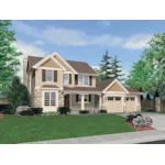 Country House Plan Front Image - Upton Lake Traditional Home 011D-0245 - Shop House Plans and More