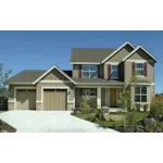 Country House Plan Front of Home - Upton Lake Traditional Home 011D-0245 - Shop House Plans and More