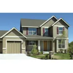 Country House Plan Front Photo 02 - Upton Lake Traditional Home 011D-0245 - Shop House Plans and More