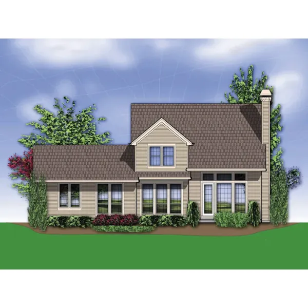 Country House Plan Color Image of House - Upton Lake Traditional Home 011D-0245 - Shop House Plans and More