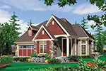 Cabin & Cottage House Plan Front Image - Edie Hill Craftsman Home 011D-0246 - Search House Plans and More