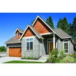 Shingle House Plan Front of Home - Edie Hill Craftsman Home 011D-0246 - Search House Plans and More