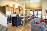 Rustic House Plan Kitchen Photo 02 - Edie Hill Craftsman Home 011D-0246 - Search House Plans and More