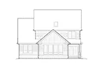 European House Plan Rear Elevation - Marney Valley Rustic Tudor Home 011D-0250 - Shop House Plans and More